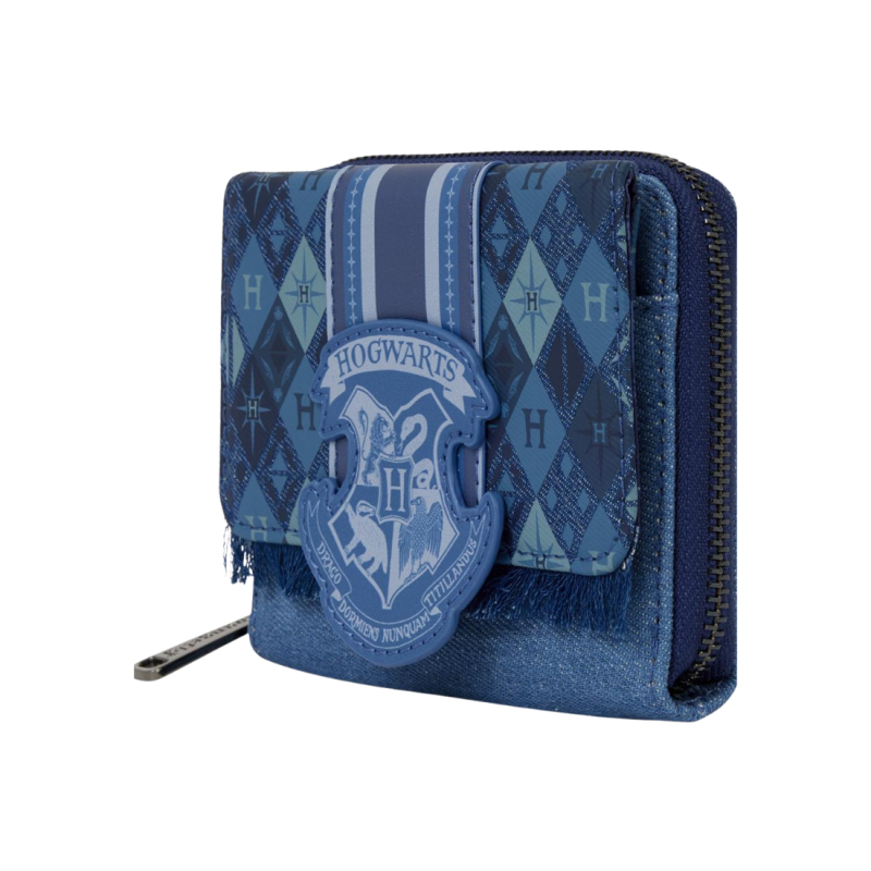 Portefeuille House of hogwarts denim Harry Potter LOUNGEFLY