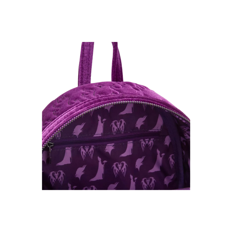 Sac à dos purple velvet Maléfique LOUNGEFLY