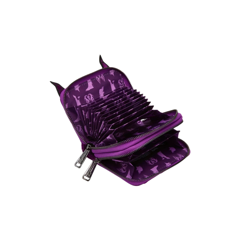 Portefeuille purple velvet Maléfique LOUNGEFLY