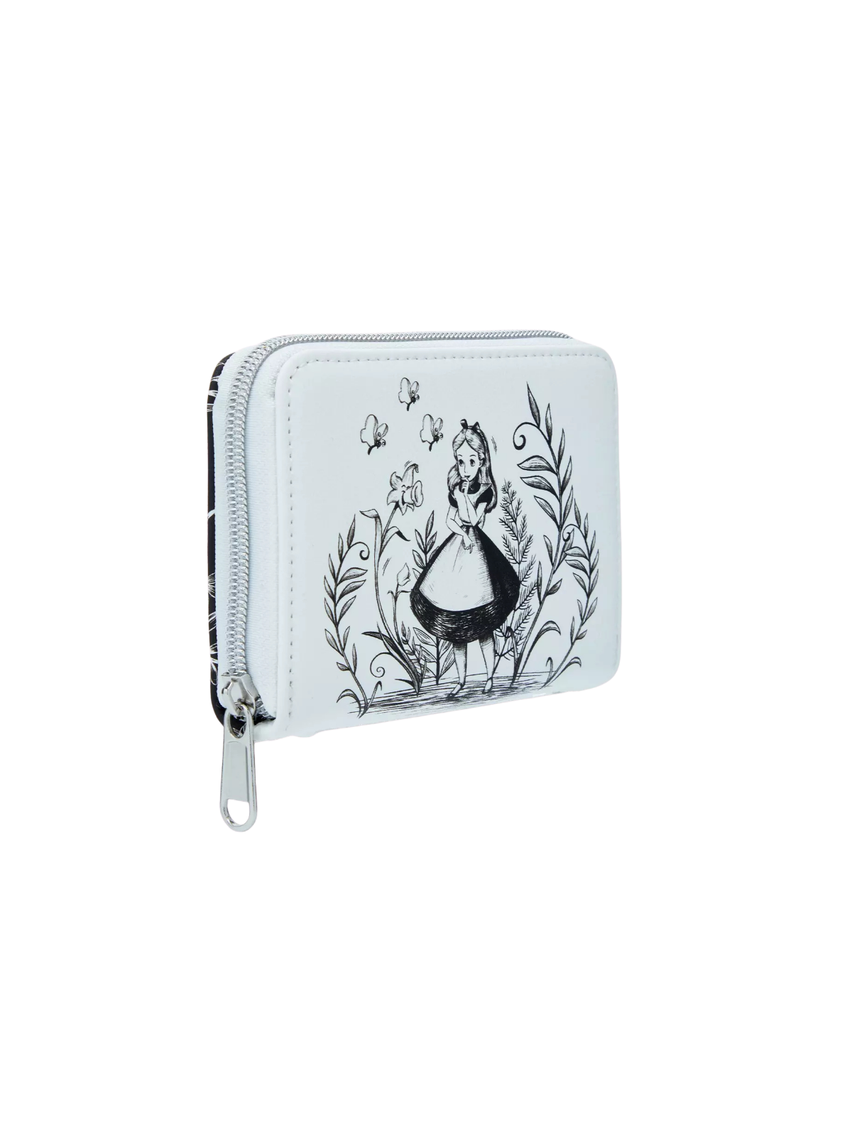 Portefeuille Black & White Alice au pays des merveilles LOUNGEFLY