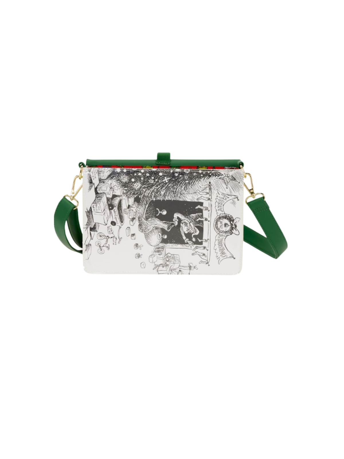 Sac à bandoulière Le Grinch LOUNGEFLY