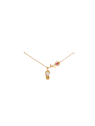 Collier Rose La belle & la bête Disney