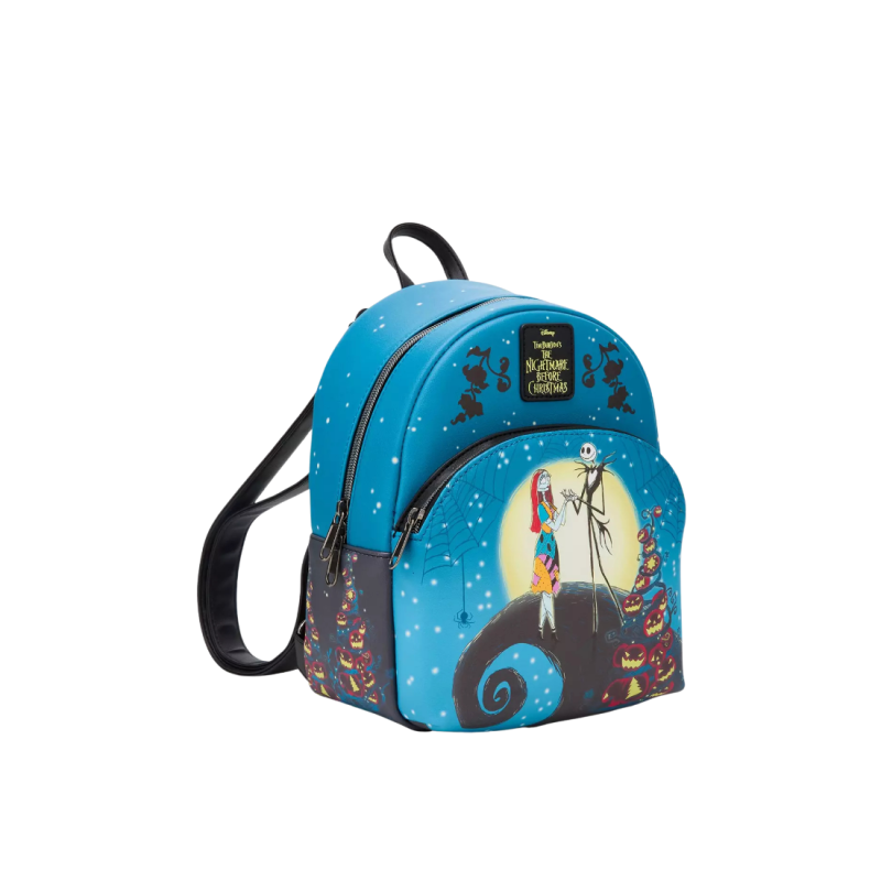 Sac à dos spiral hill night L'étrange noël de Mr Jack LOUNGEFLY