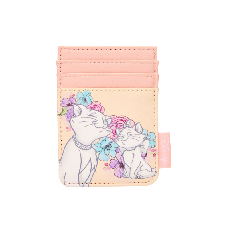 Porte cartes Duchesse & Marie floral Les Aristochats LOUNGEFLY