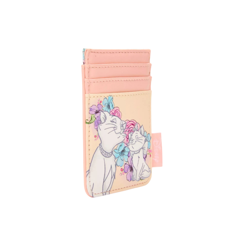 Porte cartes Duchesse & Marie floral Les Aristochats LOUNGEFLY