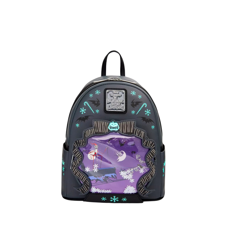 Sac à dos sleigh ride snowglobe l'étrange noël de Mr Jack LOUNGEFLY