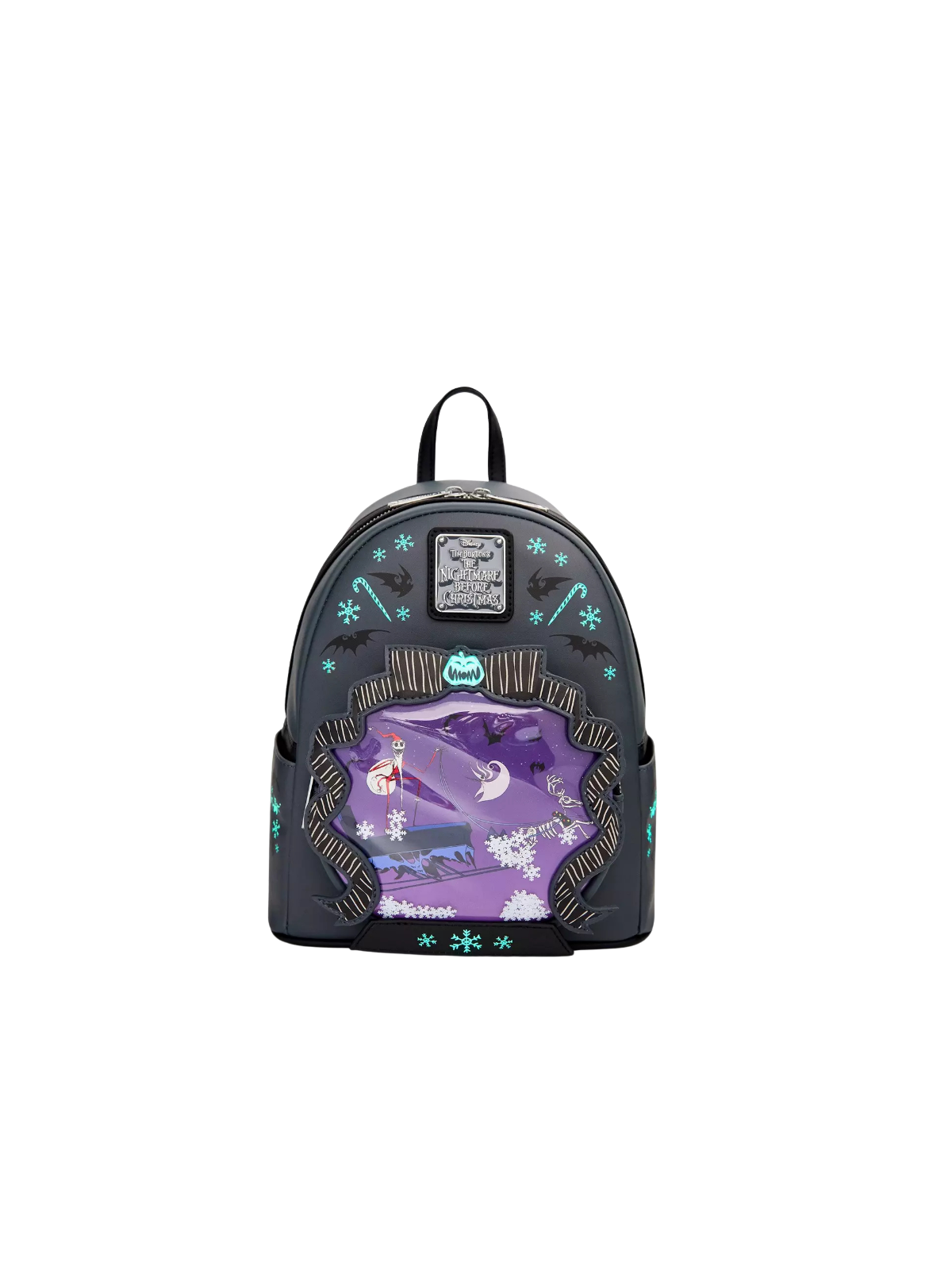 Sac à dos sleigh ride snowglobe l'étrange noël de Mr Jack LOUNGEFLY