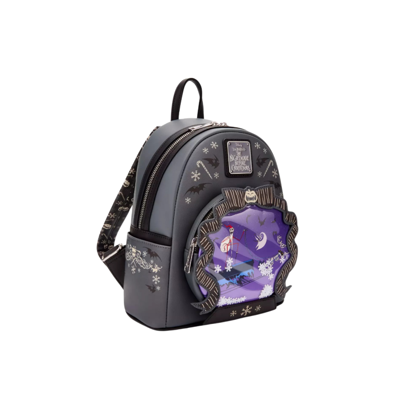 Sac à dos sleigh ride snowglobe l'étrange noël de Mr Jack LOUNGEFLY