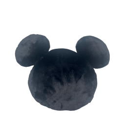 Coussin Tête Mickey noir Disney