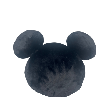 Coussin Tête Mickey noir Disney