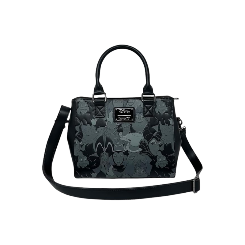 Sac à bandoulière debossed AOP Villains LOUNGEFLY