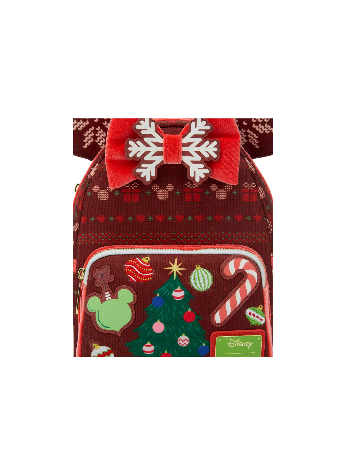 Sac à dos sweater holiday Minnie Mouse LOUNGEFLY