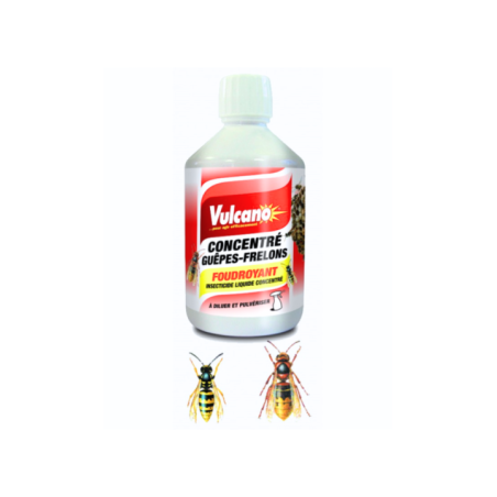 Concentré Anti Guêpes et Frelons VULCANO : Élimination Ciblée