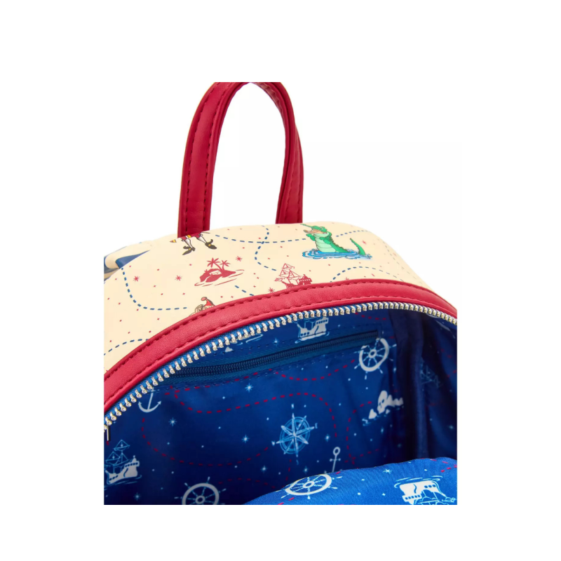 Sac à dos ship wheel rotating Capitaine crochet Peter Pan LOUNGEFLY