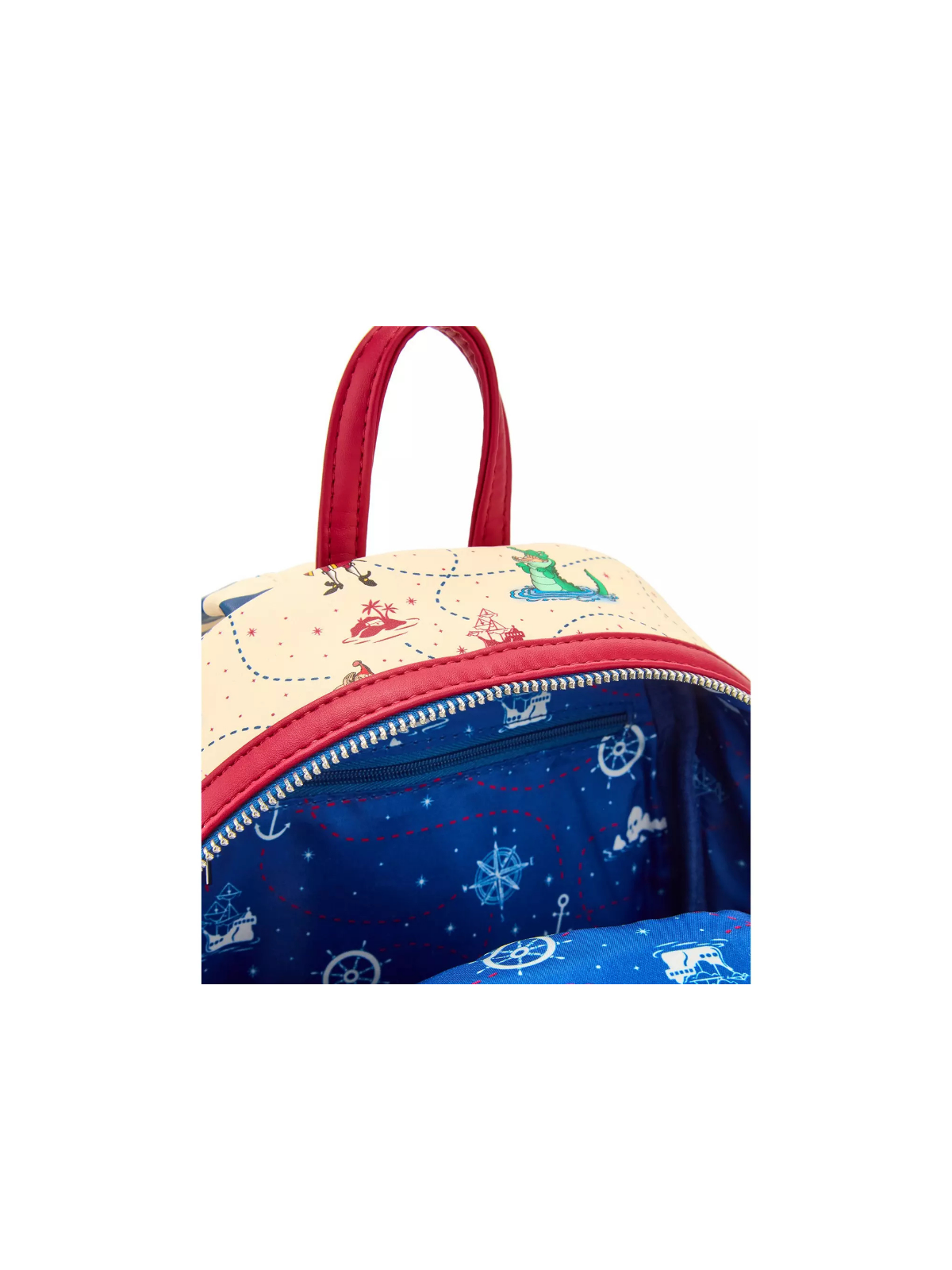 Sac à dos ship wheel rotating Capitaine crochet Peter Pan LOUNGEFLY