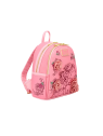 Sac à dos pink roses La belle & la bête LOUNGEFLY