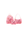 Sac à dos pink roses La belle & la bête LOUNGEFLY