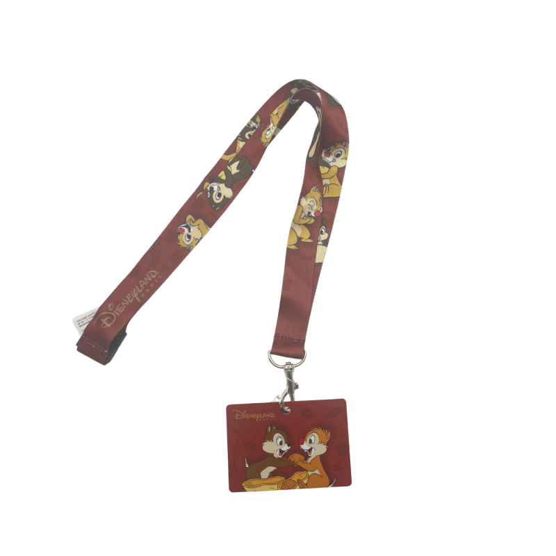 Lanière tour de cou Tic & Tac Disney