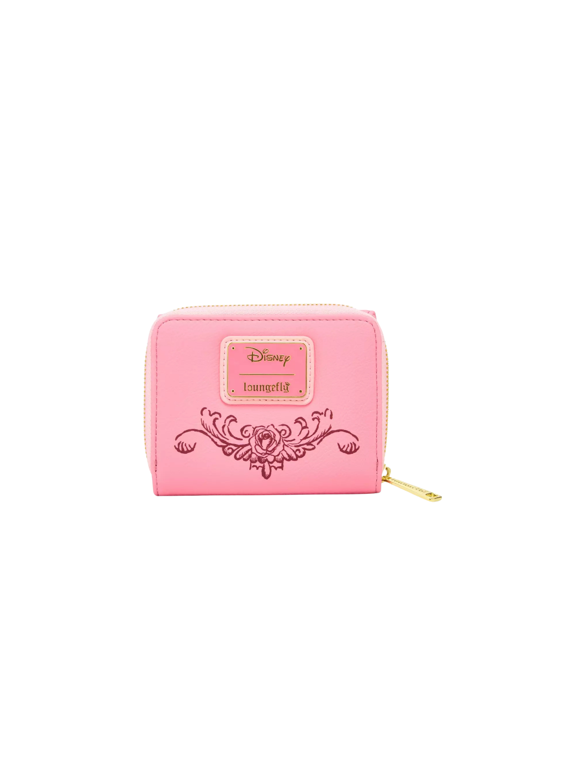 Portefeuille pink roses La belle & la bête LOUNGEFLY