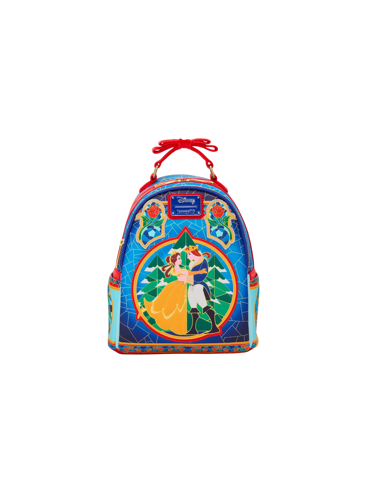 Sac à dos Stained glass La belle & la bête LOUNGEFLY