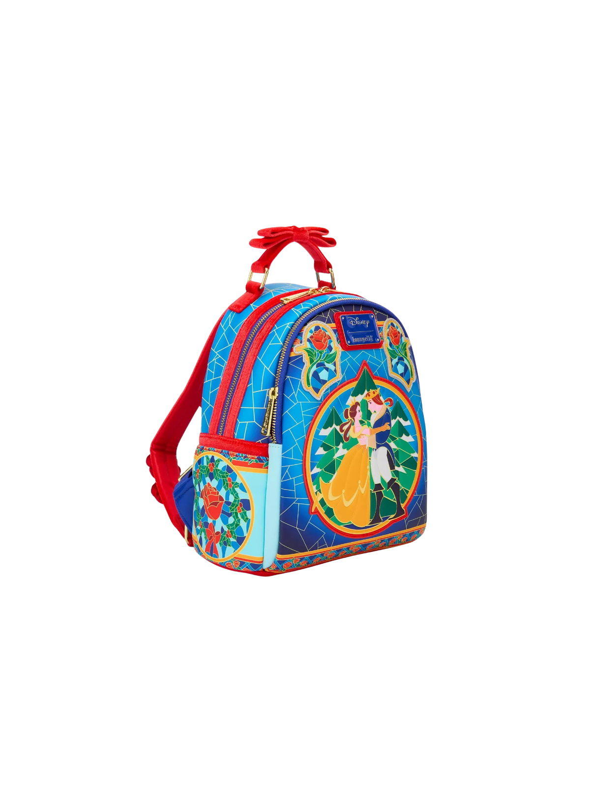 Sac à dos Stained glass La belle & la bête LOUNGEFLY