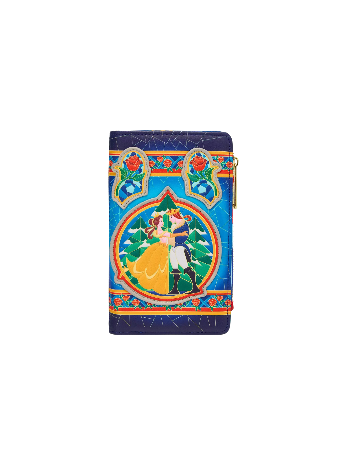 Portefeuille Stained glass La belle & la bête LOUNGEFLY