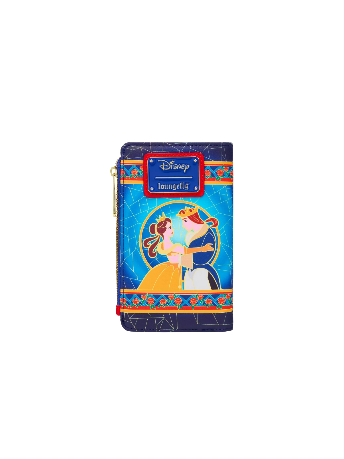 Portefeuille Stained glass La belle & la bête LOUNGEFLY