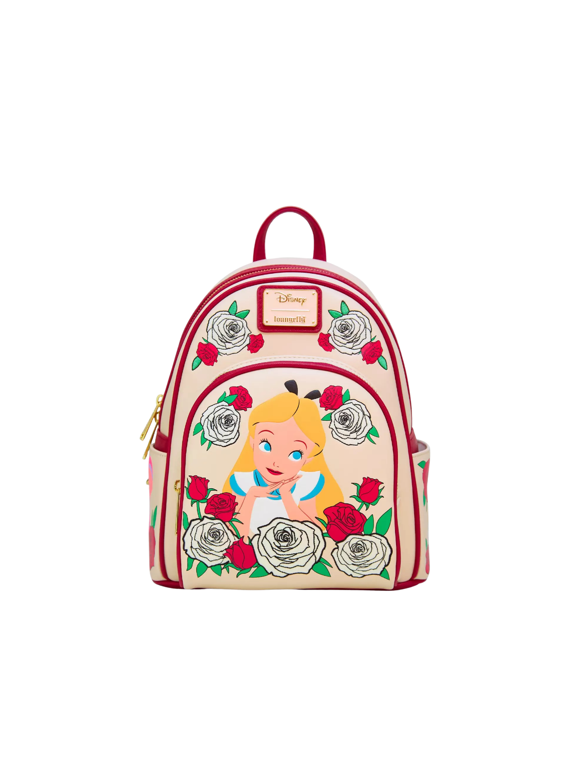 Sac à dos color changing roses Alice au pays des merveilles LOUNGEFLY