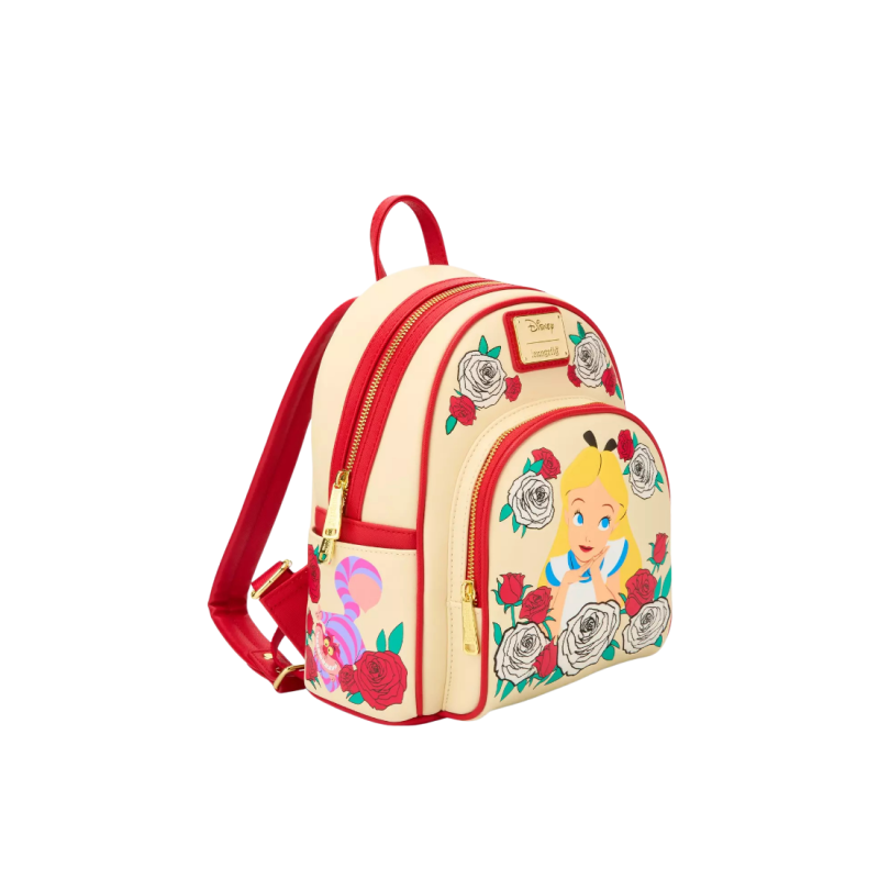 Sac à dos color changing roses Alice au pays des merveilles LOUNGEFLY