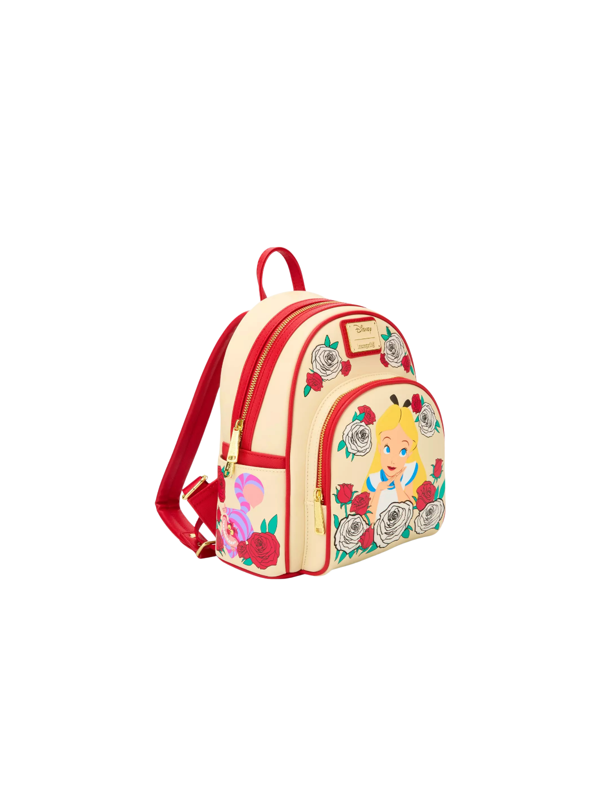 Sac à dos color changing roses Alice au pays des merveilles LOUNGEFLY