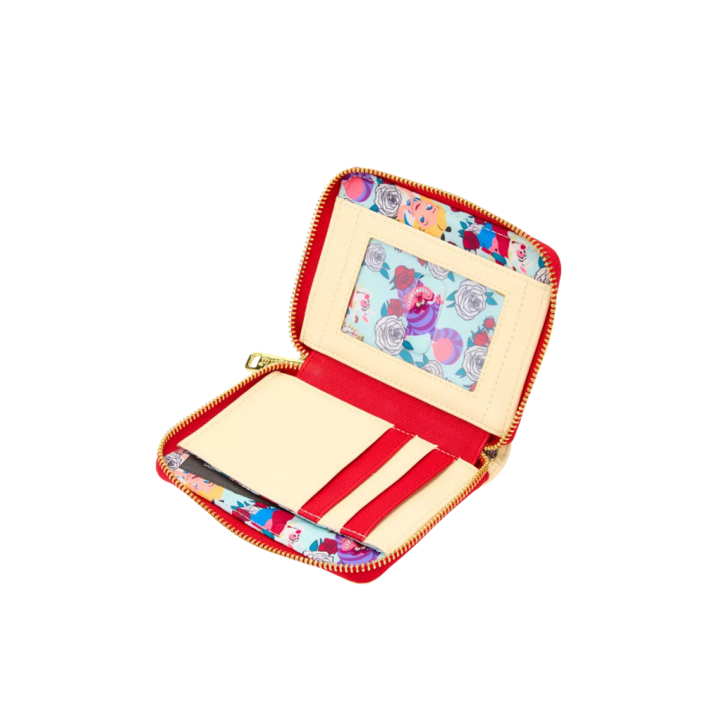 Portefeuille color changing roses Alice au pays des merveilles LOUNGEFLY