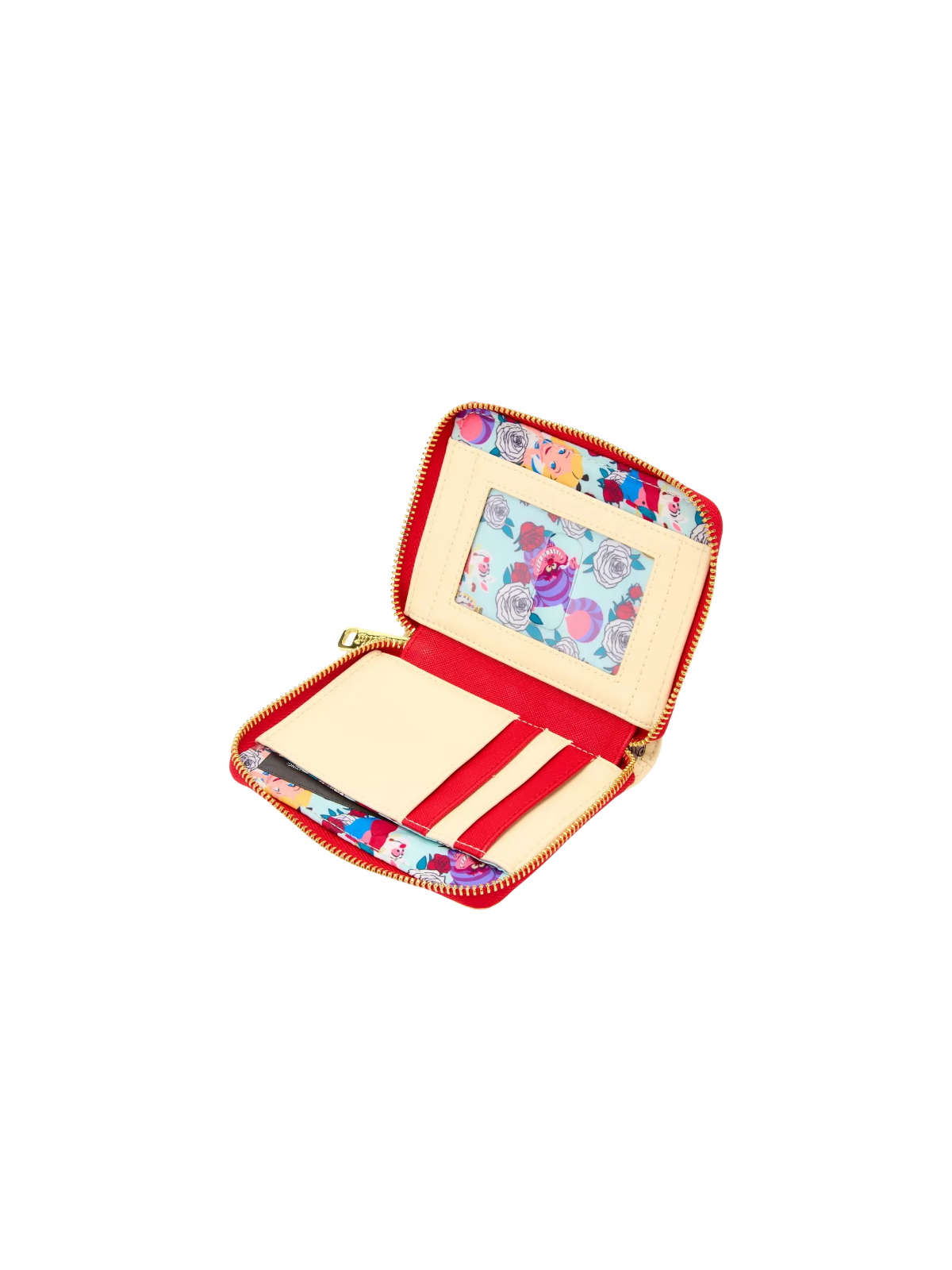 Portefeuille color changing roses Alice au pays des merveilles LOUNGEFLY