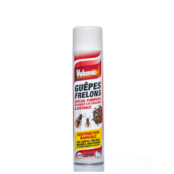 Insecticide Guêpes et Frelons 600 ml VULCANO : Éradication Efficace