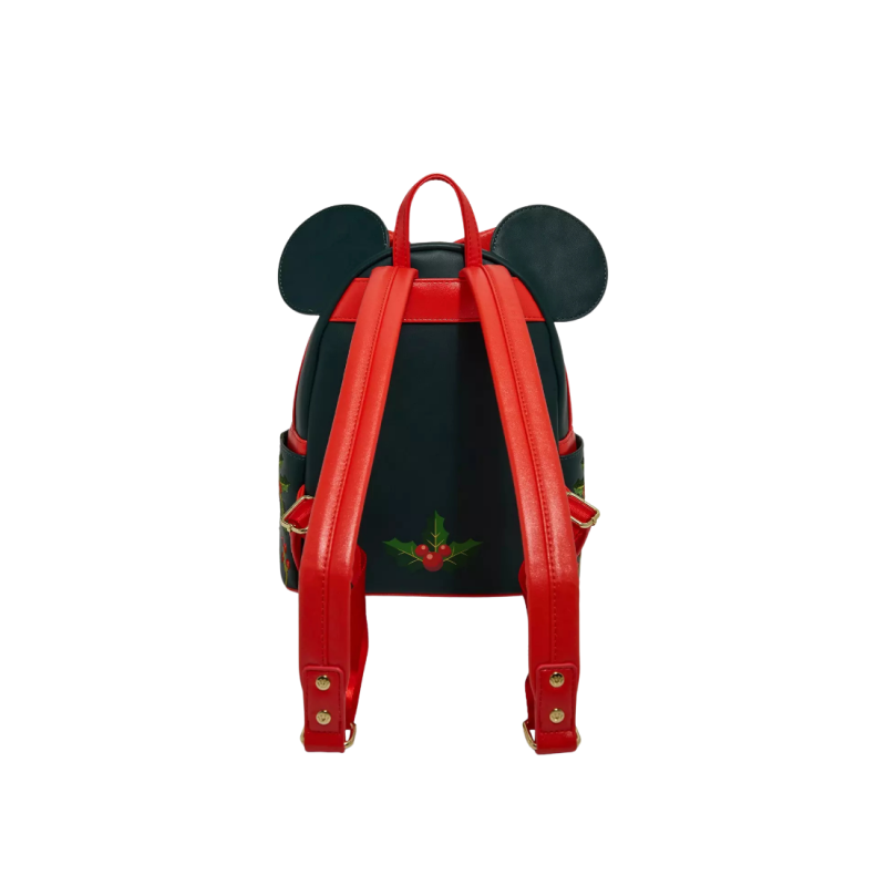 Sac à dos Holiday Holly ears Minnie mouse LOUNGEFLY