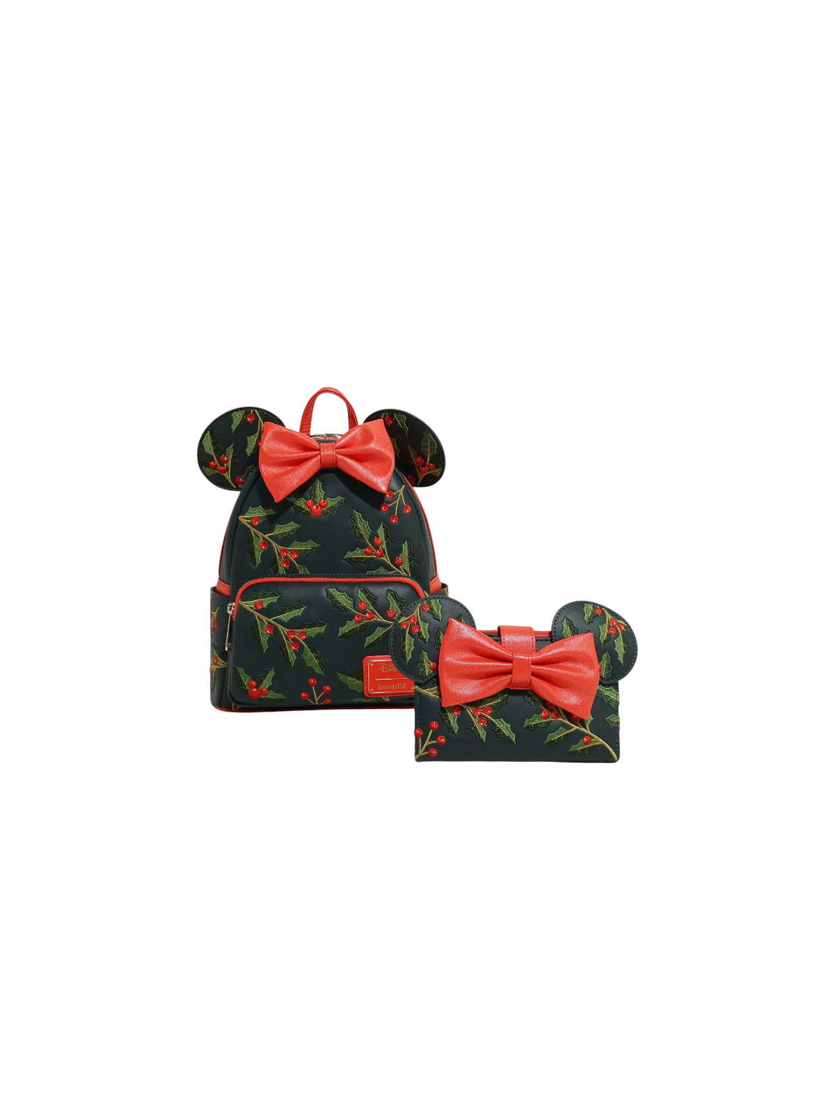 Sac à dos Holiday Holly ears Minnie mouse LOUNGEFLY