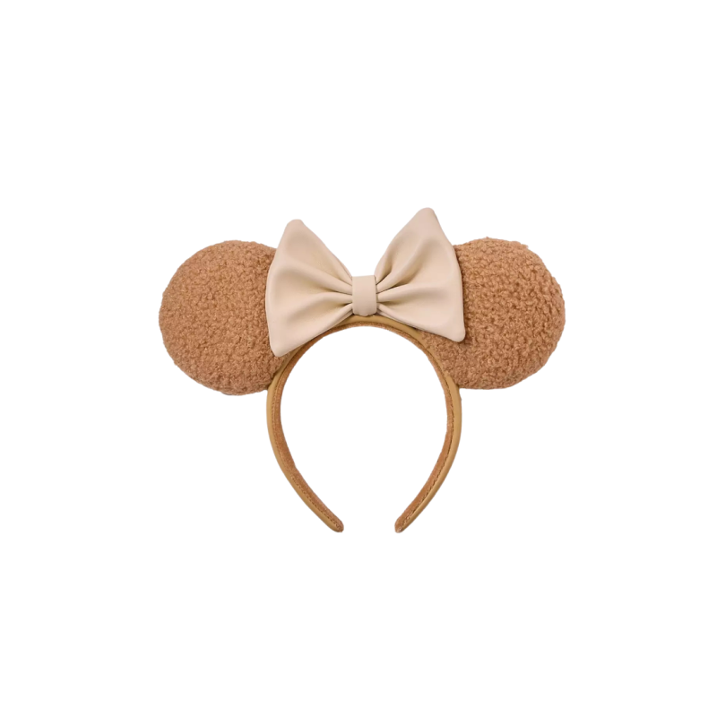 Ears brown sherpa Minnie Mouse LOUNGEFLY