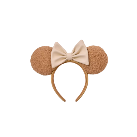 Ears brown sherpa Minnie Mouse LOUNGEFLY