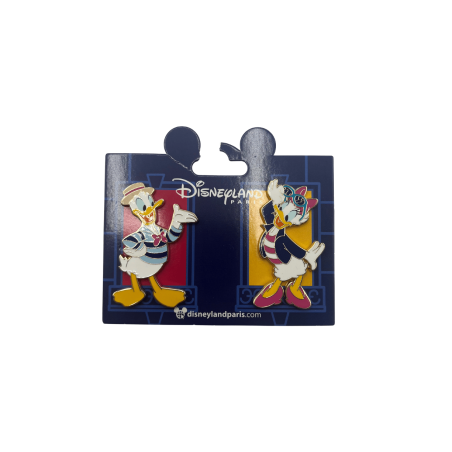 Set Pin's Paris Donald et Daisy Disney