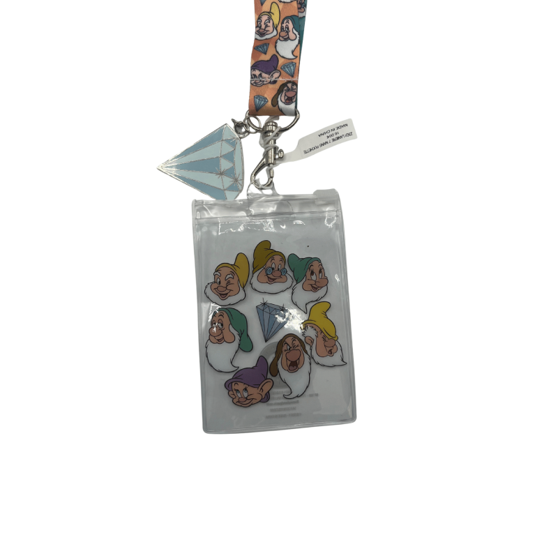 Lanière Tour de cou Blanche Neige et les 7 nains Disney