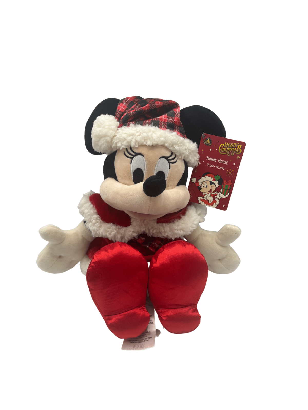 Peluche Minnie Merry Christmas Disney