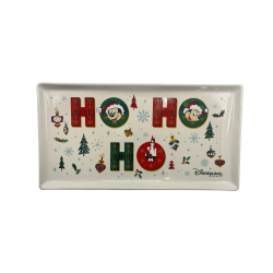 Plat à Buche Noël Mickey Disney