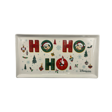 Plat à Buche Noël Mickey Disney