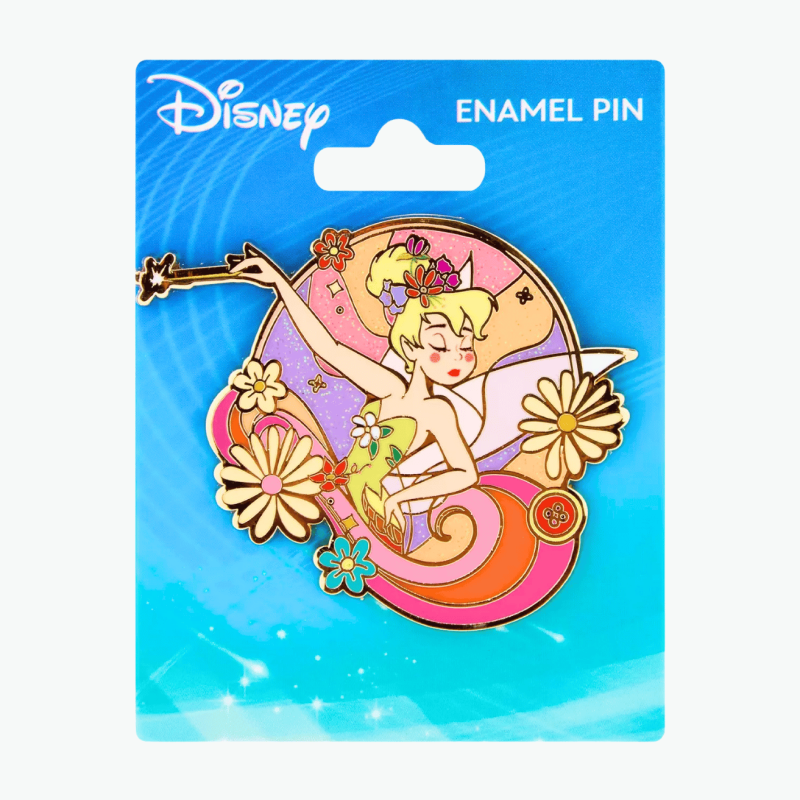 Pin's Fée Clochette Floral Disney