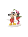 Figurine Mickey et Minnie Kiss Noël Department 56  4053053
