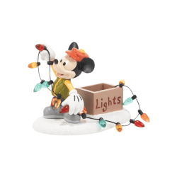 Figurine Mickey Lights Up Noël Department 56 4038634