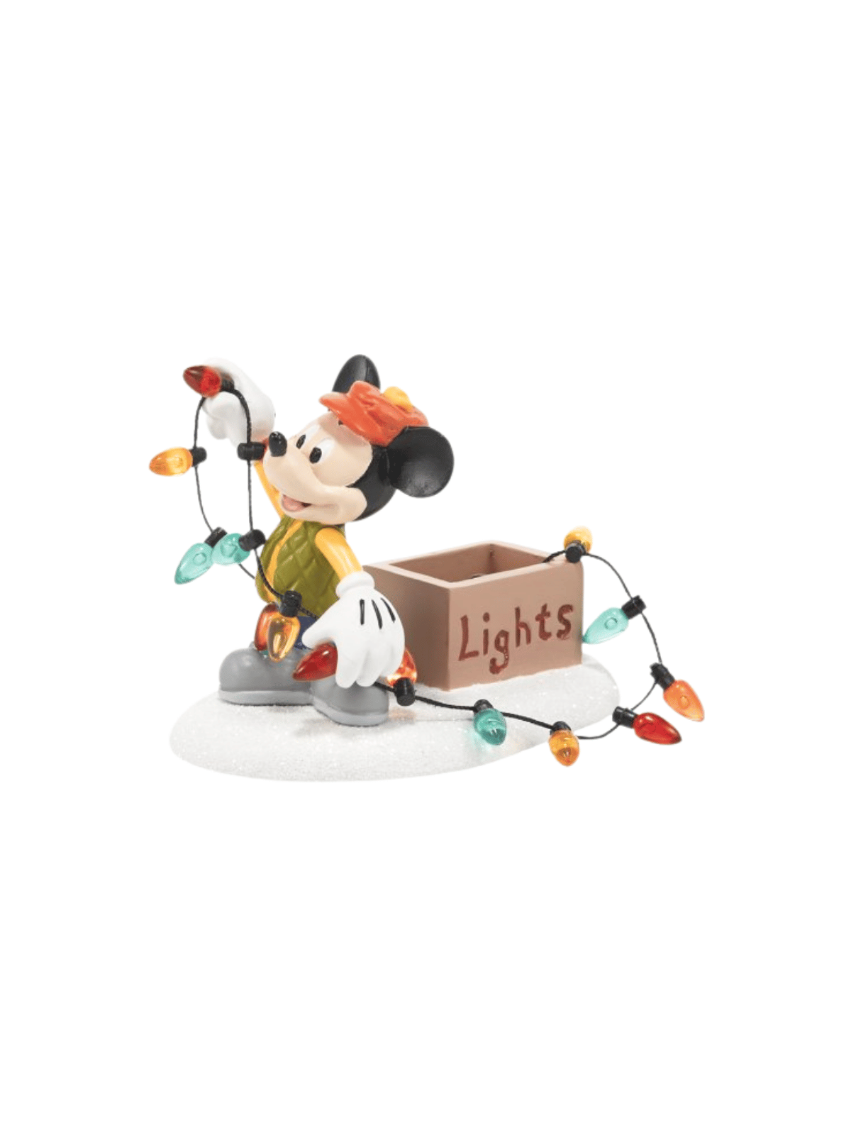 Figurine Mickey Lights Up Noël Department 56 4038634