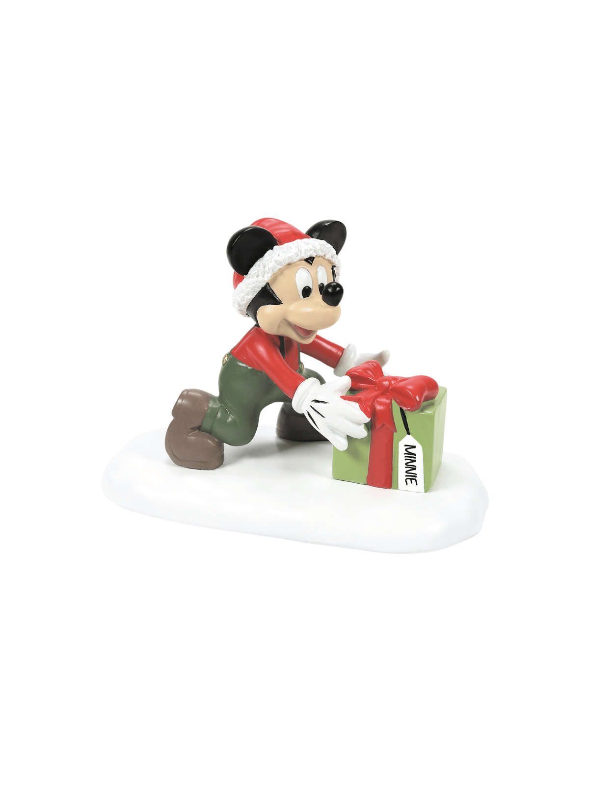 Figurine Mickey Cadeau Department 56 6010493 Disney Noël