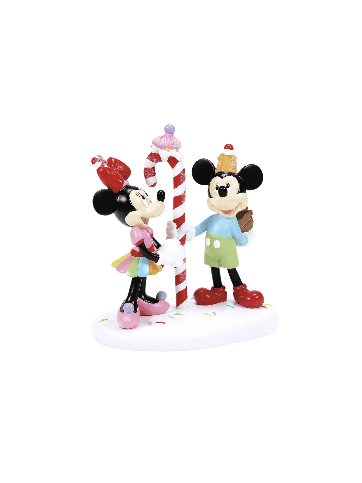Figurine Mickey et Minnie Friandise Department 56 6013666 Disney Noël