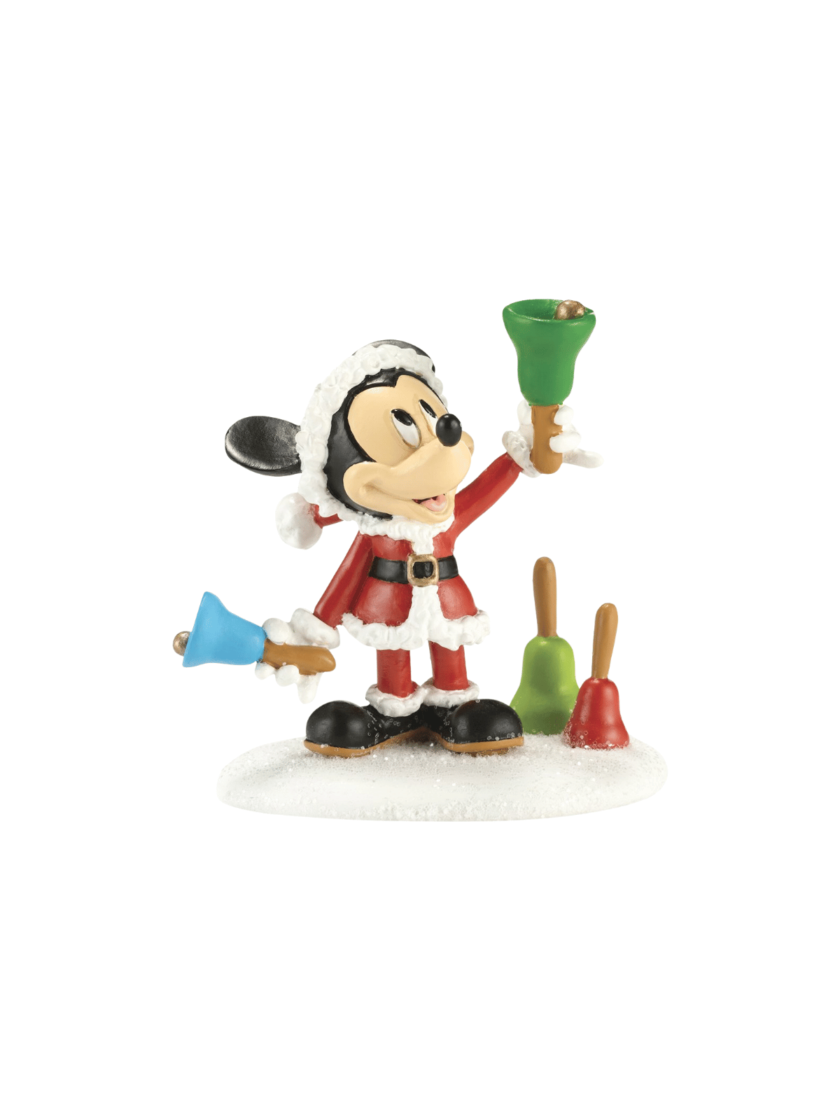 Figurine Mickey Cloches Noël Department 56 4032206 Disney