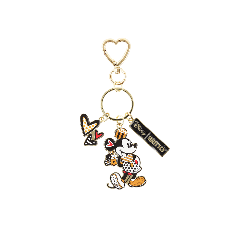 Porte clé Mickey Bouquet de fleurs Disney Britto 6013541
